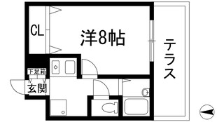 宝ハイツの物件間取画像